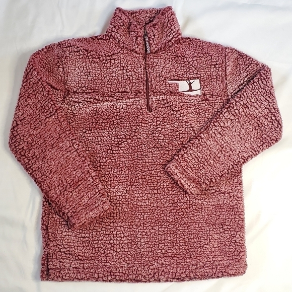 SUPER soft Boxercraft University of Oklahoma gymnastics sherpa pullover Adult SM - Picture 1 of 6